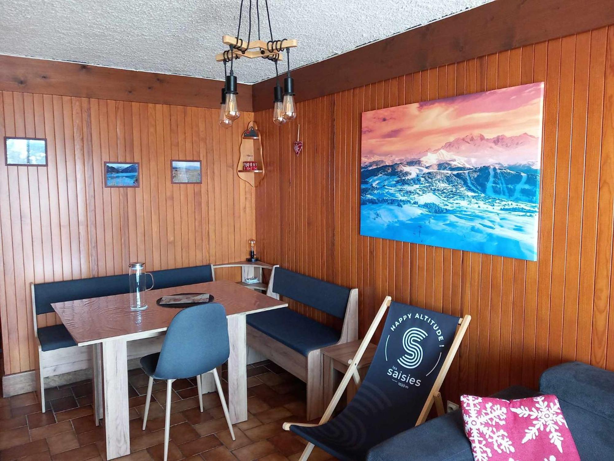 Appartement Chalet En Plein Centre Des Saisies Hauteluce Kültér fotó